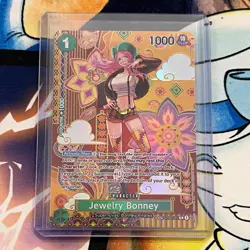 One Piece CCG Jewelry Bonney ST02-007 Two Legends SP Alt Art Foil - Image 1