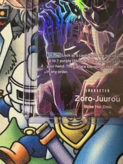 One Piece Card Game OP12 Legacy of the Master Zoro-Juurou SP English ST18-004 - Image 5
