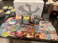 pokemon TCG black bolt bulk 600 cards 7 ex, 17 pokeballs, common/uncommon/holos - Image 1
