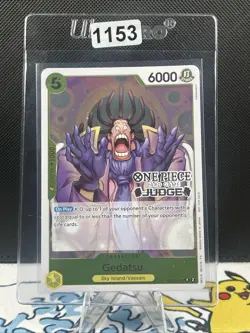 Gedatsu Judge Pack Promo Vol. 3 One Piece Foil Stamped OP05-102 (1153) - Image 1