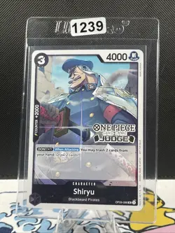 Shiryu Judge Pack Vol. 5 One Piece Foil Stamped Promo OP09-088 (1239) - Image 1