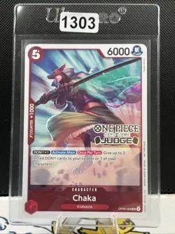 Chaka Tournament Promo Stamped Judge Pack Vol. 4 One Piece OP05-008 (1303) - Image 1