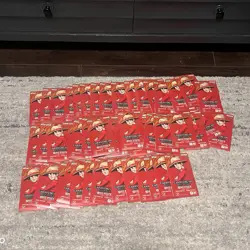 One Piece TCG OP-13 Carrying On His Will Sleeved Booster Pack Lot of 58 English - Image 1