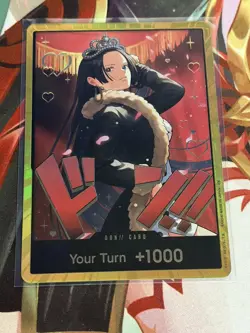 Gold DON!! Boa Hancock EB03 (English) NM+ One Piece TCG - Image 1