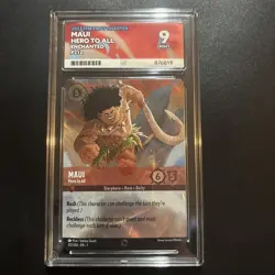 Disney Lorcana TCG The First Chapter Maui Hero to All Enchanted 212/204 ACE 9 - Image 1
