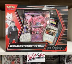 Pokemon TCG Team Rocket's Mewtwo ex Factory Sealed New Trading Card Box - Image 1