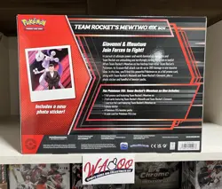 Pokemon TCG Team Rocket's Mewtwo ex Factory Sealed New Trading Card Box - Image 2