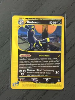 Pokemon TCG Umbreon 041/147 Aquapolis Non-Holo Ultra Rare NM - Image 1