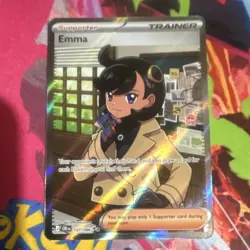 Chilling Reign Emma 107/198 Holo Full Art Ultra Rare Eng Pokemon TCG - Image 1
