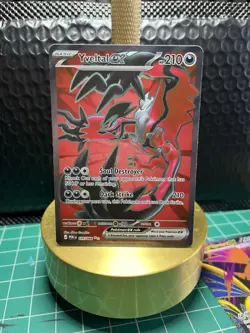 Nintendo Pokemon TCG Yveltal EX 105/108 Evolutions Ultra Rare Holo EN 210 HP - Image 1