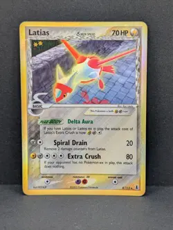 Latias Delta Species 8/113 Delta Holo Ultra Rare Pokemon TCG Nintendo MP+ - Image 1