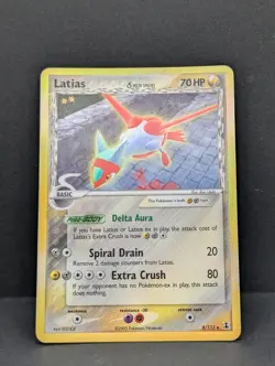 Latias Delta Species 8/113 Delta Holo Ultra Rare Pokemon TCG Nintendo MP+ - Image 3