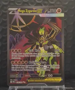 Mega Zygarde ex 104/088 Ultra Rare Holo Perfect Order Pokemon Card TCG - Image 1