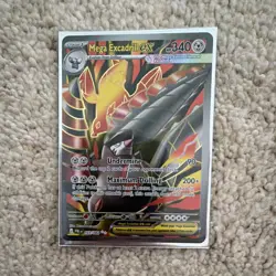 Pokemon TCG Mega Excadrill EX 103/108 Furious Fists Holo Ultra Rare ENGLISH - Image 1