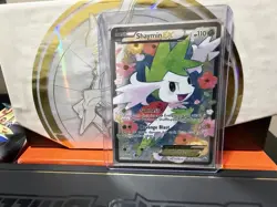 Pokemon TCG Shaymin EX Full Art Holo Ultra Rare 106/108 110 HP - Image 1