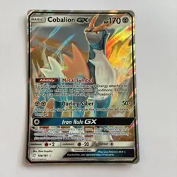 Cobalion GX - Team Up 106/181 Full Art Holo Ultra Rare - NM - Pokemon TCG - Image 1