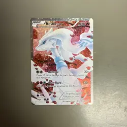 Pokemon TCG Reshiram RC22/RC25 Full Art Holo Ultra Rare English 2013 130HP - Image 1