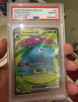 Pokemon TCG Venusaur ex Scarlet & Violet-151 182/165 Holo Ultra Rare - Image 1
