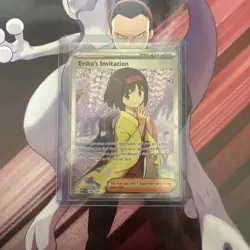Pokemon TCG Erika's Invitation Scarlet & Violet-151 196/165 Holo Ultra Rare NM - Image 1