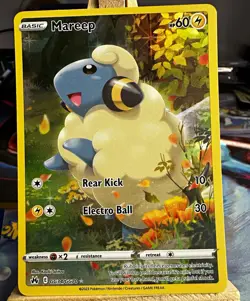 The Pokemon Company Pokemon TCG Mareep GG34/GG70 Ultra Rare Full Art Holo EN - Image 1