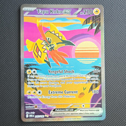 Pokemon TCG Tapu Koko ex 247/182 SV04 Paradox Rift Ultra Rare Holo FA EN - Image 1