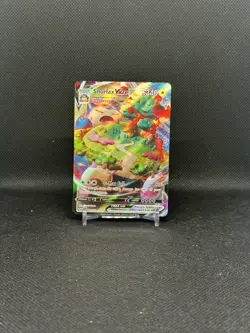 Pokemon TCG Snorlax VMAX 142/202 Sword & shield Holo Ultra Rare Card NM - Image 1