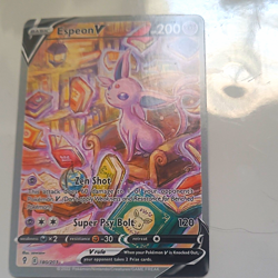 Espeon V Pokemon TCG Holo Full Art Ultra Rare, Evolving Skies 180/203 - Image 1