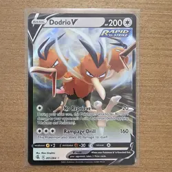 Pokemon TCG Dodrio V Fusion Strike 201/264 Holo Ultra Rare - Image 1