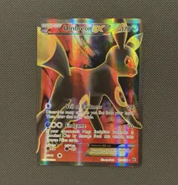 Pokemon TCG XY Fates Collide Umbreon EX Full Art Holo Ultra Rare 119/124 - Image 1