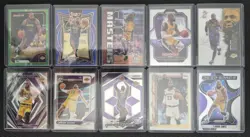 Lebron James NBA Basketball Lot Of 10 Cards Los Angeles Lakers - Image 1