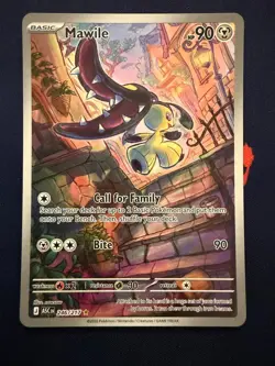 MAWILE 246/217 ILLUSTRATION RARE ASCENDED HEROES POKEMON HOLO - Image 1