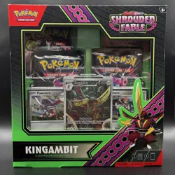 Pokemon TCG Shrouded Fable Kingambit Illustration Collection Box - New & Sealed - Image 1