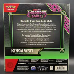 Pokemon TCG Shrouded Fable Kingambit Illustration Collection Box - New & Sealed - Image 2