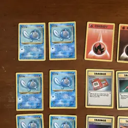 Base Set x26 Cards Job Lot Bundle Unlimited WOTC Pokemon TCG - Image 2