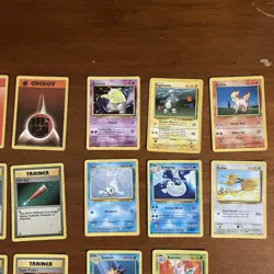 Base Set x26 Cards Job Lot Bundle Unlimited WOTC Pokemon TCG - Image 4
