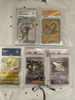 Pokemon Mixed Graded Slabs Bundle Lot Joblot Bulk Pokemon TCG - Image 1