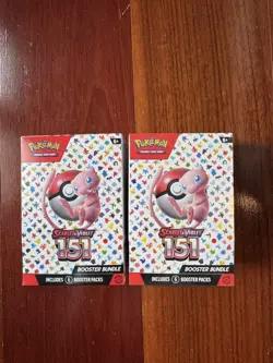 Pokemon TCG Scarlet & Violet 151 Booster Bundle Lot of 2 Sealed Boxes - Image 1