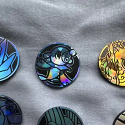 Pokemon TCG Coin Lot Bundle (10 Coins) - Groudon Lucario Dialga Kyogre - Image 3