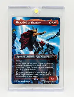MTG: Marvel Super Heroes - Thor, God of Thunder Mythic - Image 1