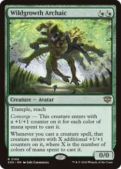 Wildgrowth Archaic - SOS - MTG - NM - EN - 0168 - Image 1
