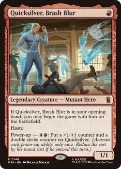 Quicksilver, Brash Blur - MSH - MTG - NM - EN - 0148 - Image 1