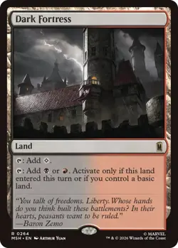 Dark Fortress - MSH - MTG - NM - EN - 0264 - Image 1