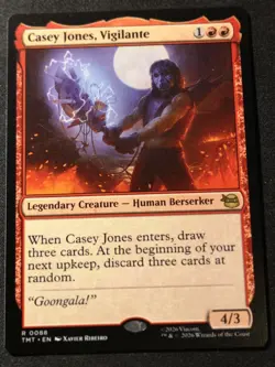 Casey Jones, Vigilante - TMT - MTG - NM - EN - 0088 - Image 1