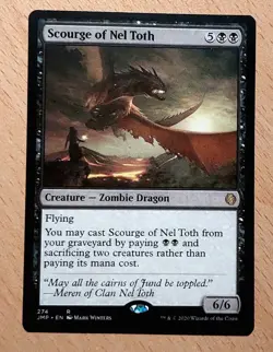 Mtg Magic: Geißel von, Scourge of Nel Toth, English, Dragon, Zombie, Drache - Image 1