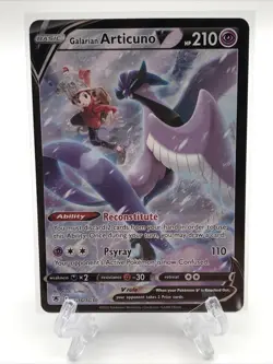 Pokemon Galarian Articuno V Holo TG16/TG30 Astral Radiance Trading Card NM - Image 1