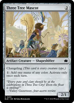 NM - Three Tree Mascot [BLB - 251] Bloomburrow - Image 1