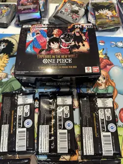 6X Booster Packs OP-09 Emperors in the New World - English One Piece Card Game A - Image 3