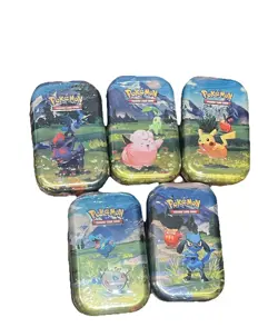 Pokemon Ascended Heroes Mini Tins Complete Art Set Sealed Lot of 5 Brand New - Image 1