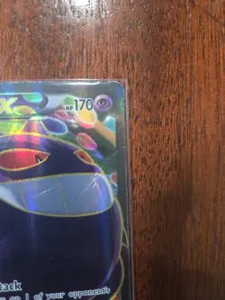 (Damaged) Pokemon TCG Gengar EX (114 Full Art) 114/119 XY - Phantom Forces Holo - Image 3