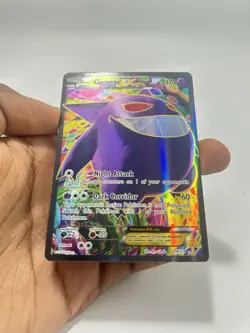 Pokemon TCG Gengar EX 114/119 Phantom Forces Full Art Ultra Rare Holo XY - HP - Image 1